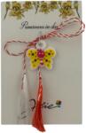 Jolie Martisor pentru Copii, Jolie, Material Cauciuc, Ambalaj Carton cu Design, Multicolor, Model Fluturas (CR-165192)