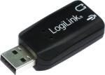 LogiLink PLACA de SUNET Logilink, extern, 5.1, interfata USB 2.0, conectori 3.5 mm jack, "UA0053" (timbru verde 0.18 lei) (L1-UA0053)