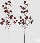  Creanga artificiala Cornus, rosu sclipici, 85 cm (IN-8059824579744)
