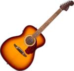 Fender California Deluxe Monterey E WN Honey Sunburst Chitară electro-acustică Dreadnought