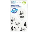 GoDan Set 6 baloane latex model Game Over alb negru 30 cm GD635 Baloane Latex (GD635)