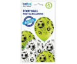 GoDan Set 6 baloane latex model fotbal alb verde 30 cm GD634 Baloane Latex (GD634)