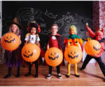 GoDan Set 3 Baloane Halloween Dovleac Forma Minge cu Elastic GD2611 Baloane Latex (GD2611)