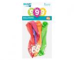 GoDan Set 5 baloane cu cifre, 30 cm GD269-9 Baloane Latex Tip Cifra 9 (GD269-9)