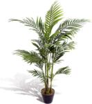  Mesterséges pálma 120cm trópusi dekorációs növény Artificial cserépben (pm0763)