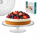 Altom Design Egyszintes tortatál sütemény gyümölcs torta Altom Design Flora 28 cm Ajándék (0103016966)