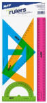 MFP Vonalzókészlet Műanyag 4 Darab/Csomag 30 cm Színes (MFP5310109)
