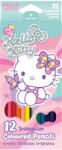 Colorino Színesceruza Készlet Háromszögletű 12 Darabos Hello Kitty (R10524PTR)