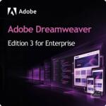 Adobe Dreamweaver - Edition 3 for Enterprise COM 1 - 9 User (30005455CA01A12)