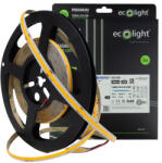 ECOLight COB LED szalag 12W/m 1560lm/m 24V 6000K hidegfehér IP20 tekercs 5m Ecolight (ECOTAS4316)