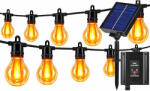 Masterled Napelemes kerti LED fényfüzér 6.5m 10x G50 IP44 Masterled (LVTSOL0634)