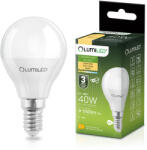 Lumileds LED izzó E14 kisgömb P45 5W = 40W 550lm 3000K melegfehér 180° LUMILED (LUMLEDH0002A)