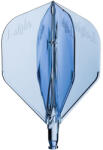 L-style Fluturas darts L-Style L-System 1P L1, albastru transparent 1 buc (LSF153)