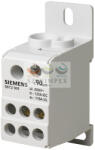 Siemens Sorkapoc elosztóblokk 1P 10. . . 35mm2/6. . . 16+6x2, 5. . . 16mm2 DIN-sínre 125A 5ST SIEMENS 5ST2505 (5ST2505)