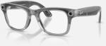 Ray-Ban Ray-Ban Meta Wayfarer Gen 2 AI Glasses Shiny Transparent Grey/Sapphire Transitions RW4012 6840MF 53 (RW40126840MF53)