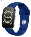 Arc Curea Silicon Bleumarin pentru Smartwatch - 20/22 mm - Compatibilă Samsung, Amazfit, Huawei, Garmin, Xiaomi (4ST18.BL)