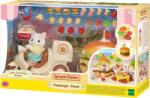 EPOCH Set de joaca Sylvanian Families - Standul de Hamburgeri (SF5757) Figurina