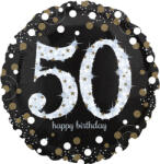 Amscan Balon din folie - Happy Birthday 50, 43 cm