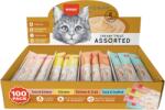Wanpy Recompense cremoase pentru pisici Wanpy, Mix, 100 x 14g (WP87190)