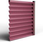 Top Profil Sistem Panou gard jaluzea Atlas Hi-Mat Ral 3005 Visiniu 130 CM X 104, 5 CM H (28557)