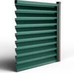 Top Profil Sistem Panou gard jaluzea Atlas Hi-Mat Ral 6005 Verde Pin 130 CM X 104, 5 CM H (28520)