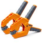 BORA Clemă cu arc de dulgher - lungime de până la 10 cm (1 pereche) 230009 (230009)
