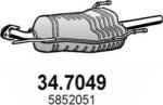 ASSO 34.7049 - TOBA ESAPAMENT FINALA - compatibil 93193070 - ASSO-34.7049 (ASSO347049)