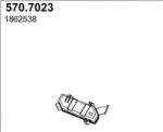 ASSO 570.7023 - AMORTIZOR ZGOMOT MIJLOC-SPATE - compatibil 1821888 - ASSO-570.7023 (ASSO5707023)