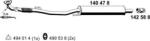 ERNST 140478 - TOBA ESAPAMENT PRIMARA - compatibil Seat. Skoda. Vw - ERNST-140478 (ERNST140478)