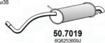 ASSO 50.7019 - TOBA ESAPAMENT FINALA - compatibil 6Y6253609D - ASSO-50.7019 (ASSO507019)