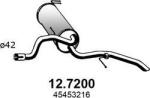 ASSO 12.7200 - TOBA ESAPAMENT FINALA - compatibil Fiat - ASSO-12.7200 (ASSO127200)