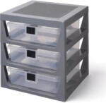 LEGO® Classic 3-Drawer Storage Rack System 40950003 - accesorii de depozitare (40950003) - vexio