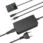 NEEWER EP 5A Adaptor pentru sursă de alimentare și cuplare DC Set de încărcător pentru baterii false înlocuiește bateria EN EL14, compatibil cu Nikon D5600 D3300 D3500 D5100 D5500 D3100 D3200 D3400 D5200 D53