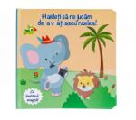 EMC ONSHOP Carte interactivă cu lanternă magică "Haideți să ne jucăm de-a v-ați ascunselea! " EMC ONSHOP®, pagini cartonate și animale din junglă (JUM-1231517)