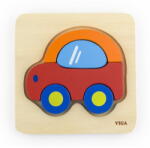 Viga Toys Wooden puzzle for kids Viga Car (40407-viga08-50172-aut) Puzzle