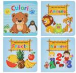 EMC ONSHOP Set 4 carti interactive pentru copii EMC ONSHOP® Culori, Animale, Fructe, Numere, pagini complet cartonate, invatare timpurie (JUM-1118839)
