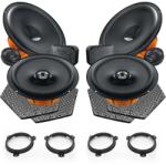 Hertz Pachet difuzoare auto Hertz Dieci dedicat Toyota Hilux 2015-, RMS 80W (SKU-3810420102-5100-41)