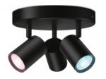 WIZ Spot LED RGB WiZ Imageo, Wi-Fi, Bluetooth, control vocal, 3xGU10, (000008719514554535)