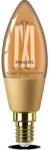 Philips Bec LED inteligent vintage (decorativ) Philips Filament Candle AmberC35, Wi-Fi, (000008719514372085)