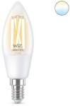 Philips Bec LED inteligent vintage (decorativ) WiZ Connected Filament Clear C35 (000008718699787196)