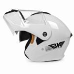 Fixato Casca Moto/Scuter Flip-Up FIXATO Nova, Viziera Dubla, Protectie UV, Alb, M 57-58cm (flip-up-1-alb-M)
