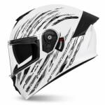 Fixato Casca Moto/Scuter Flip-Up FIXATO Viper, Viziera Dubla, Protectie UV, Modulabila, Alb Camo, Marime 57-59cm (flip-up-2-alb-camo)