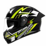 Fixato Casca Moto/Scuter Flip-Up FIXATO Viper, Viziera Dubla, Protectie UV, Modulabila, Verde, Marime 57-59cm (flip-up-2-verde)