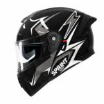 Fixato Casca Moto/Scuter Flip-Up FIXATO Viper, Viziera Dubla, Protectie UV, Modulabila, Negru Fulger, Marime 57-59cm (flip-up-2-negru-fulger)
