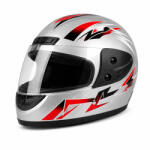 Fixato Casca Moto/Scuter Full Face FIXATO, Viziera Detasabila, Marime Universala 59-62cm, Gri (casca-fullface-model-gri-V2)