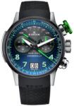 Edox Chronorally Quartz Chronograph 38003-TINV-BUNV + 5 ani garanție și cadou GRATUIT Ceas