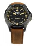 Traser P67 Officer Pro Automatic Black/Yellow Leather + 5 ani garanție și cadou GRATUIT Ceas