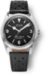Nivada Grenchen Super Antarctic 3.6. 9 Negru - Black Racing Strap + 5 ani garanție și cadou GRATUIT Ceas