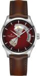 Hamilton Jazzmaster Open Heart Auto H32675570 + 5 ani garanție și cadou GRATUIT Ceas