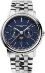 Frederique Constant Classics Index Business Timer Quartz FC-270N4P6B + 5 ani garanție și cadou GRATUIT Ceas